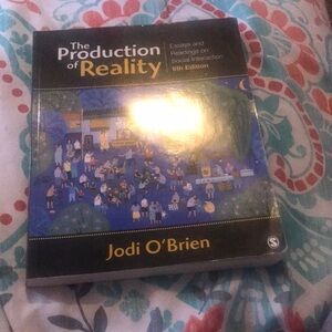 The Production of Reality by Jodi O'Brien - Black Cover